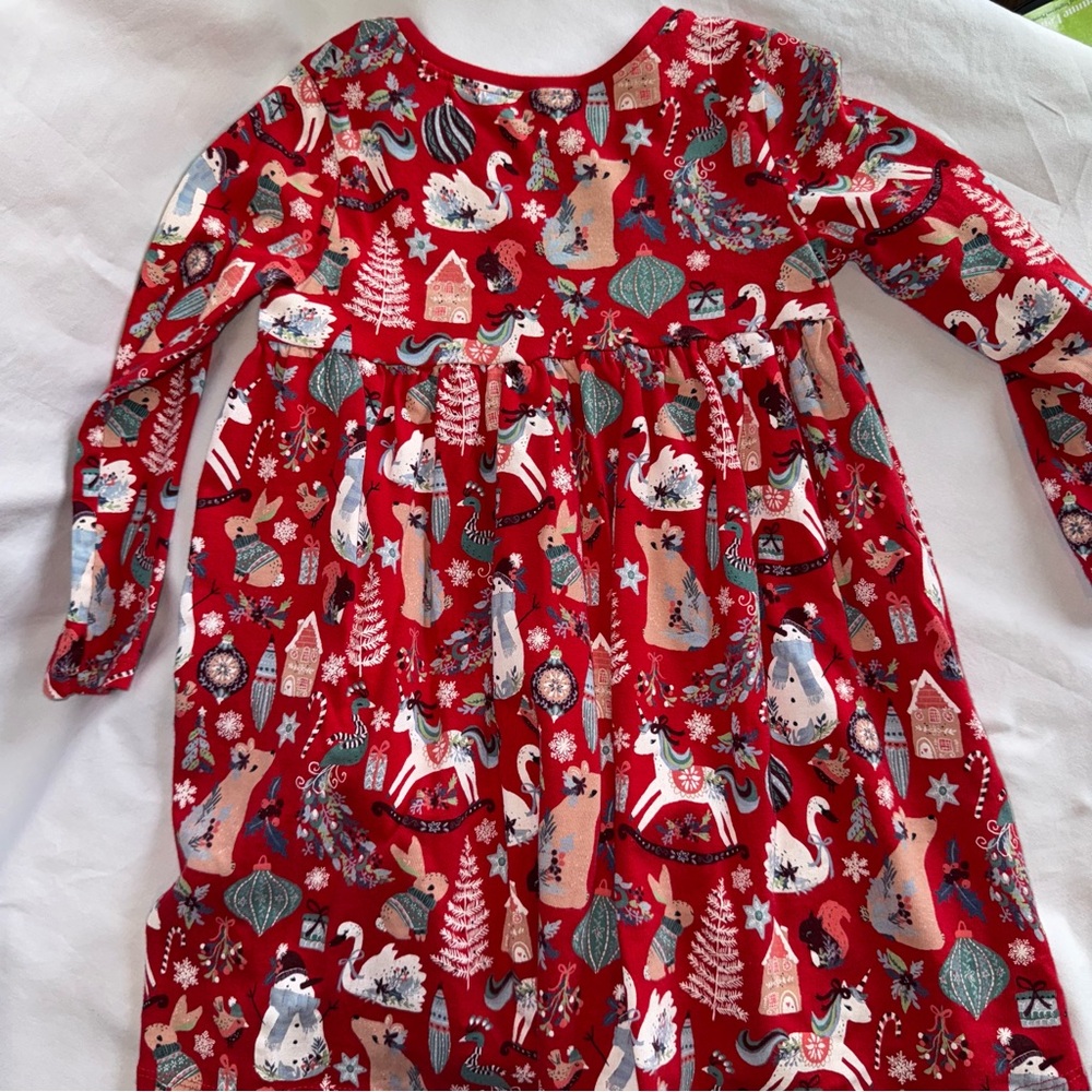 Next Vibrant Red Holiday Dress